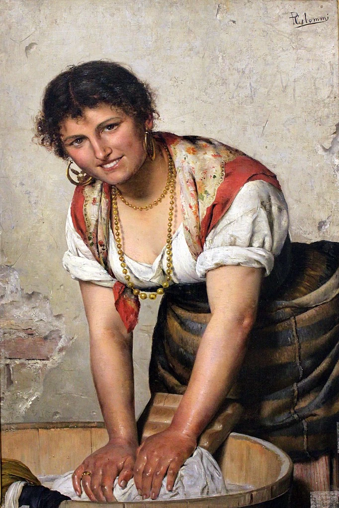 La lavandaia, 1902 - Ekaterinburg Museum of Fine Arts